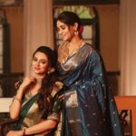 Priyanka Mondal Instagram - Work for @indiansilkhouseagencies And @kiran.mazumder is beautiful ♥️ Photography @upaharbiswas Mkup @sahababusona Hair by @ginni_love21 Stylist @stylebysumit Thanks to @flash.forward.productions