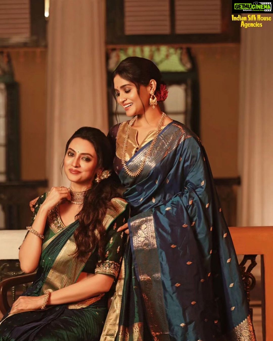 Priyanka Mondal Instagram - Work for @indiansilkhouseagencies And @kiran.mazumder is beautiful ♥️ Photography @upaharbiswas Mkup @sahababusona Hair by @ginni_love21 Stylist @stylebysumit Thanks to @flash.forward.productions