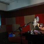 Priyanka Nair Instagram - Dubbing time ♥️ #karnika #priyankanair #malayalamcinema #instagram