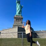 Priyanka Nair Instagram - Statue of liberty 🗽 #newyork #statueofliberty #priyankanair #usa