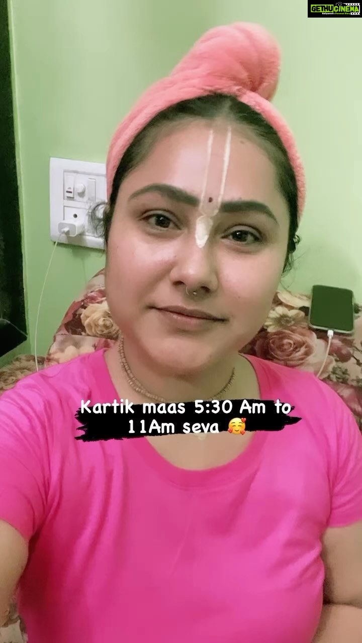 Priyanka Pandit Instagram - Jaha mere prabhu mere liye toh wahi Vrindavan he ❤️ Mumbai, Maharashtra