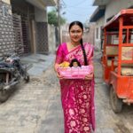 Priyanka Pandit Instagram - Vrindavan dham se aap sabhi ko Radhe Radhe