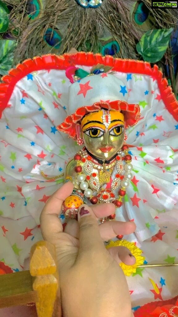 Priyanka Pandit Instagram - Mere sakha mere Krishna 🥰 Mumbai, Maharashtra