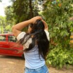 Priyanka Pandit Instagram - Hair cut krwa luh ☺️☺️ Mumbai, Maharashtra