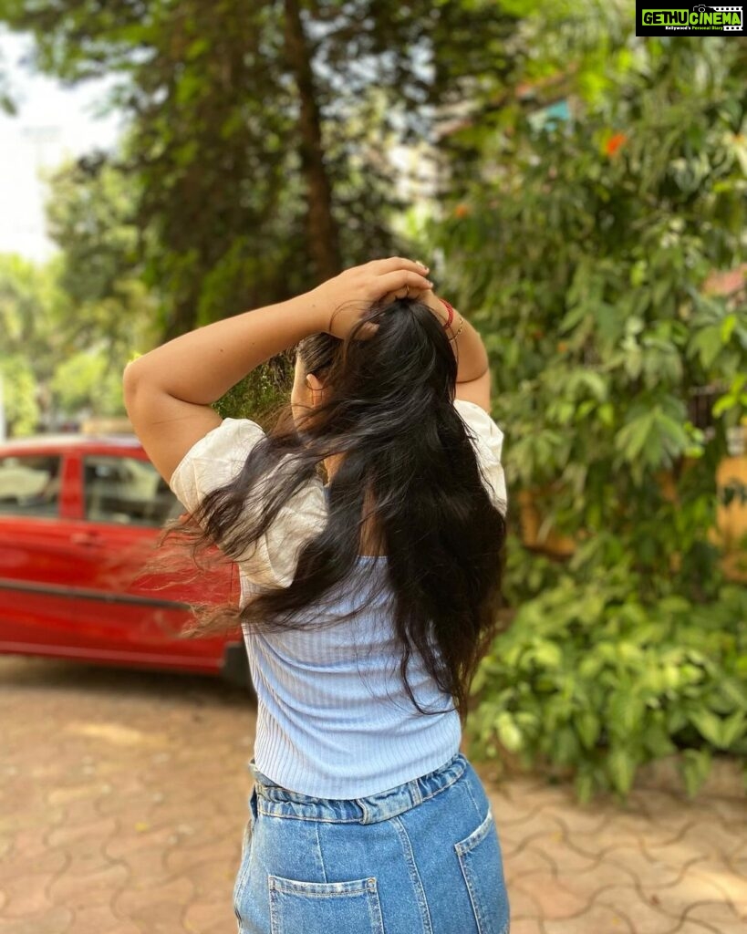 Priyanka Pandit Instagram - Hair cut krwa luh ☺️☺️ Mumbai, Maharashtra
