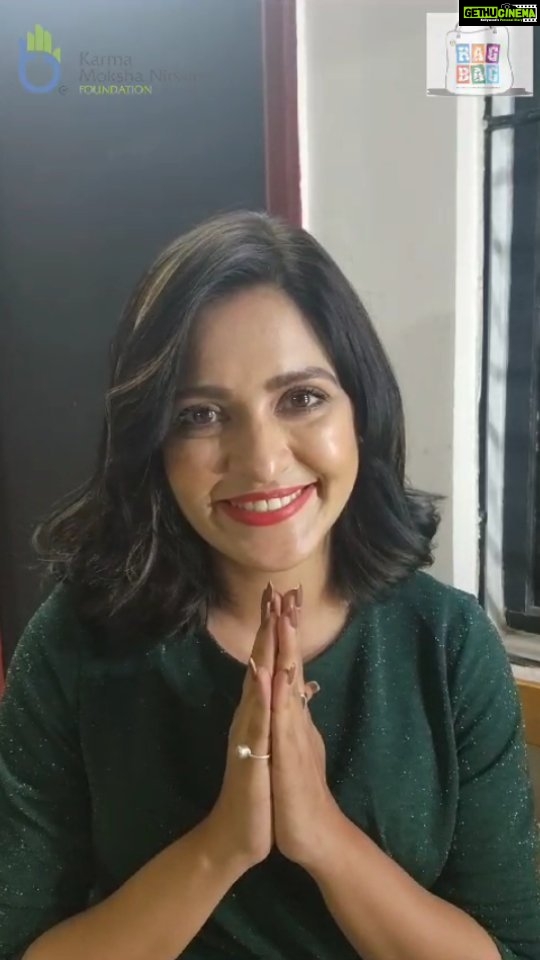 Priyanka Sarkar Instagram - An appeal to celebrate pollution free festive season & flastic free society...🙏🏻 @kmnfoundation #plasticfreesociety #pollutionfreeindia #Ragbag #KmnFoundation #DurgaPuja2023 #MetaDurgaPujaSquad