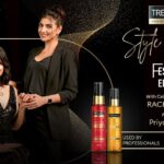 Priyanka Sarkar Instagram - This Pujo, I was surprised with a total hair transformation! TRESemmé Style Squad and Celebrity Hairstylist @whitespeaking gave me a fabulous festive makeover and a beautiful hair transformation! Check the whole episode here to know how I got my classic Hollywood curls: https://bit.ly/400n3hI OUT NOW! @tresemmeindia #ad
