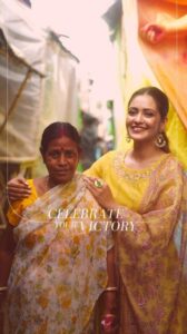 Priyanka Sarkar Instagram - Uncover real stories of real people this Pujo. Wander into the lanes of Kumortuli, with me and @wforwoman, on a mission to find an eco-friendly idol and meet Mala di. From not being allowed to enter her father’s studio to carving idols, Mala Pal is the woman behind world-famous Durga Maa idols. Decades ago, when her father passed away, she began sculpting idols. She has now been running this studio, all by herself, for the past three decades, in a profession that is still male dominated. This Durga Puja, lets celebrate her victory and welcome millions who inspire from her. #Wforwoman #Pujo #Durgapuja #Festivals
