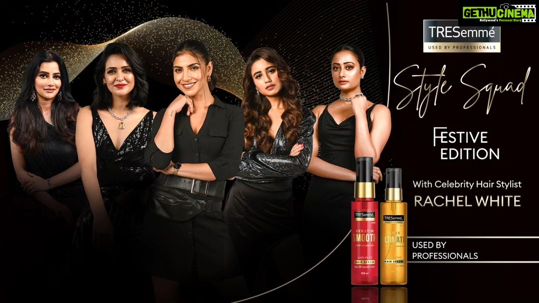 Priyanka Sarkar Instagram - Hair is everything- especially during the festive season. See how Tresemme style squad and celebrity Hairstylist Rachel White gives me and the on-screen divas of Bengal a total festive makeover and hair transplantation! Watch this space for more! @tresemmeindia #ad