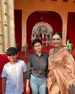 Priyanka Sarkar Instagram - ষষ্ঠী... #DurgaPuja2023 ...