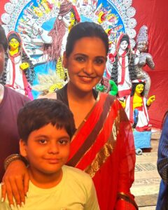 Priyanka Sarkar Instagram - শারদীয়া ১৪৩০...
#Chaturthi..