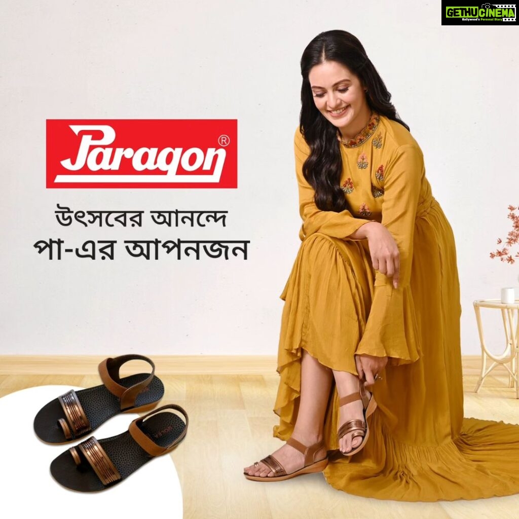Priyanka Sarkar Instagram - This pujo, step up in style with a stylish range of footwear by @paragonfootwear. #ParagonFootwear #Pujo2023 #ParagonComfort #QualityFootwear #FootwearIndia #FestiveSeason #FestiveCelebration #CelebrateInComfort #StepIntoFestivities #FootwearForFestivals #FestiveFootwear