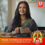 Priyanka Sarkar Instagram – Hurry up for the phase two voting !! 🎉🎉🎉

আর দেরি না করে শীঘ্রই ভোট করুন আপনার প্রিয় পুজোকে আর জিতিয়ে দিন Berger Priyo Pujoর শিরোপা ॥

Caption for this @⁨Arindam Biswas Svf⁩ @⁨Indrajit Roy Chowdhury Berger⁩
Vote for your Priyo Pujo 2023. Now also on WhatsApp !! 

Options to vote:

1. Type Vote and send to +91 91473 31129* on WhatsApp.

2. Write the Pujo ID directly on the WhatsApp number +91 91473 31129 and select YES to vote. 

3. Click the respective links below as per your choice, and select your preferred channel to vote. (Facebook, Twitter, WhatsApp)

Barowari Pujo -https://www.bergerpriyopujo.com/priyo-pujo-kolkata

Abashon Pujo – https://www.bergerpriyopujo.com/priyo-abashan-pujo-kolkata

Share and Vote
May the best Pujo win!!

#ApnarPujoApnarChoice
#pujo2023 #durgapuja #bergerpriyopujo #festive #maadurga #berger Kolkata