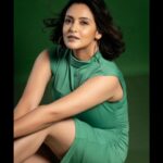 Priyanka Sarkar Instagram - 🌿🌿🌿 ... @imsayandey @stylebytanvi @makeupbysumanganguly @bhaskar5100 @abhireporting