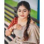 Priyankha Masthani Instagram - Thanks for the pretty saree @anicham_boutique Pc:- @multiple_photography_ Makeover:- @rashi__makeupartist Salem, Tamilnadu