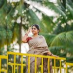 Priyankha Masthani Instagram - Thanks for the pretty saree @anicham_boutique Pc:- @multiple_photography_ Makeover:- @rashi__makeupartist Salem, Tamilnadu