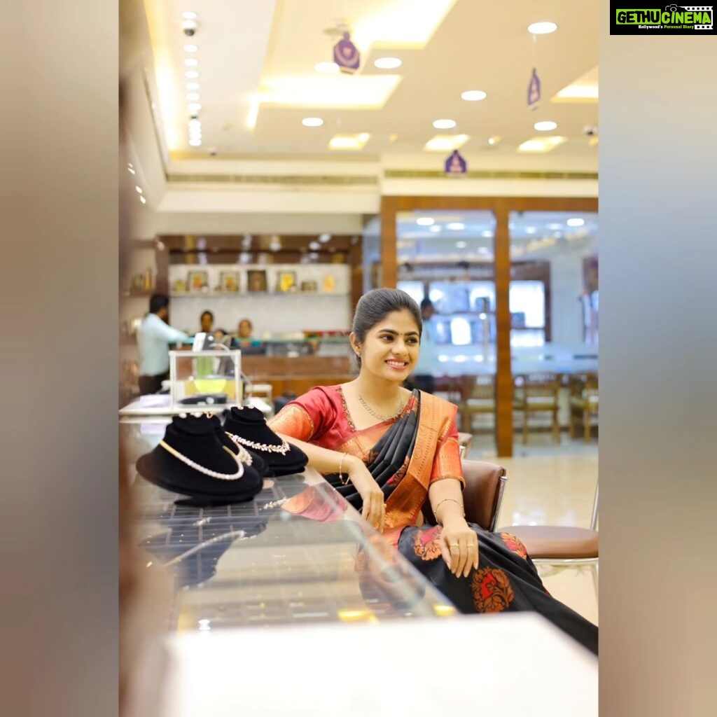 Priyankha Masthani Instagram - Jewellery:- @kjs.jewellers Blouse:- @afabricblaze Pc:- @ajay_clickers___photography_ @lightwalkstudio Selam Tamilnadu India