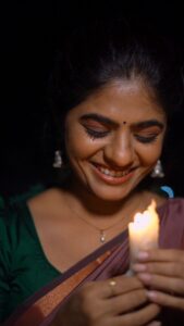 Priyankha Masthani Instagram - என்னைக்கும் இல்லாம இன்னைக்கு உன்கிட்ட ஆசை..❣️
Vc:- @ajay_clickers___photography_ 
Saree:- @fashistorez