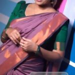 Priyankha Masthani Instagram - Thanks for pretty saree @fashistorez ..The color of saree is really awesome 😍 For orders~ WhatsApp 8637651263 Vc:- @ajay_clickers___photography_ Omalur, Salem district.