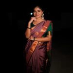 Priyankha Masthani Instagram - Pretty saree from @fashistorez Pc:- @ajay_clickers___photography_ Omalur, Salem district.