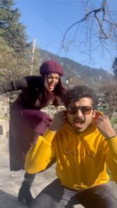 Priyanshu Painyuli Instagram - Charlie Chopra aur Sitaram Bisht after solving Solang Valley ki mystery 😎🕺🏽💃🏽 ‘Charlie Chopra & the mystery of Solang Valley’ streaming on @sonylivindia NOW!