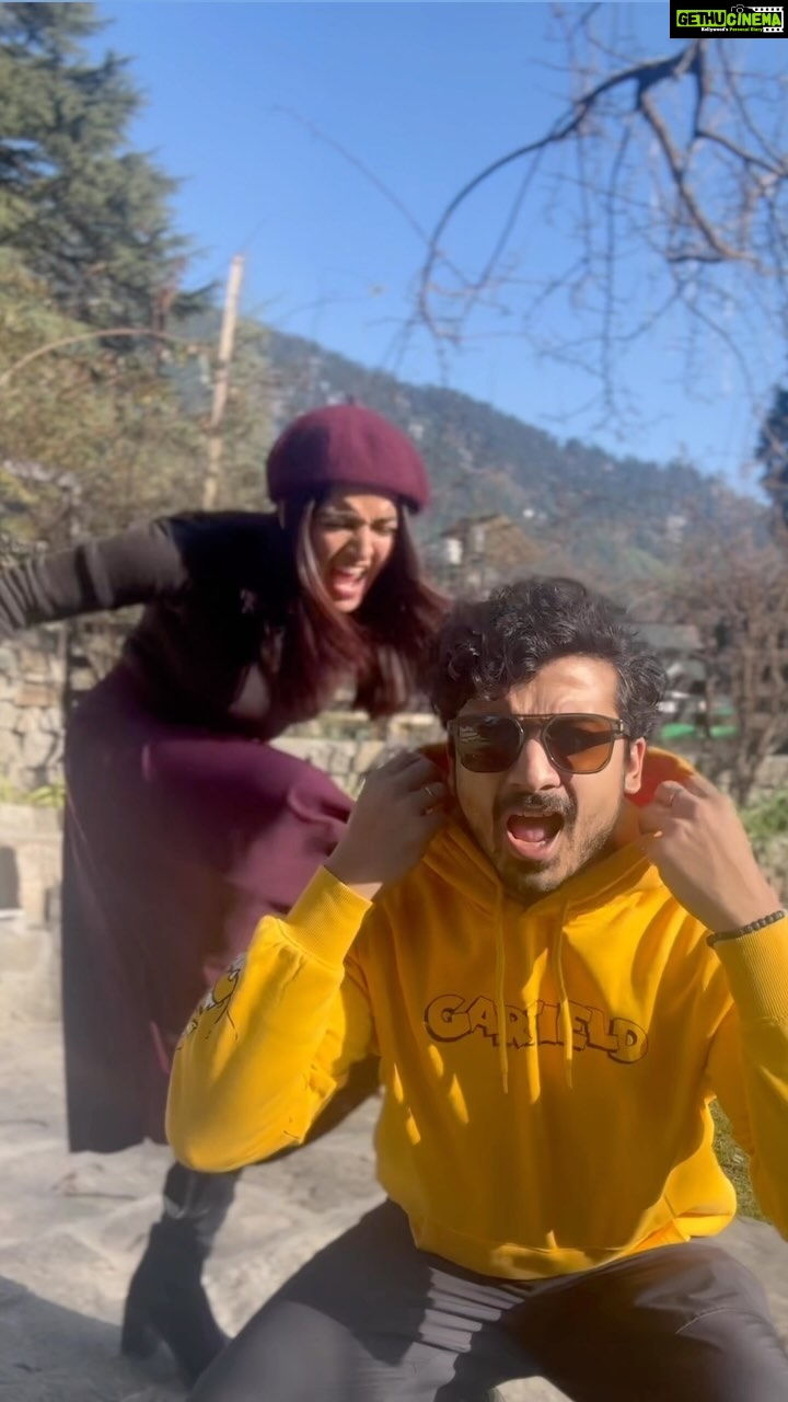 Priyanshu Painyuli Instagram - Charlie Chopra aur Sitaram Bisht after solving Solang Valley ki mystery 😎🕺🏽💃🏽 ‘Charlie Chopra & the mystery of Solang Valley’ streaming on @sonylivindia NOW!