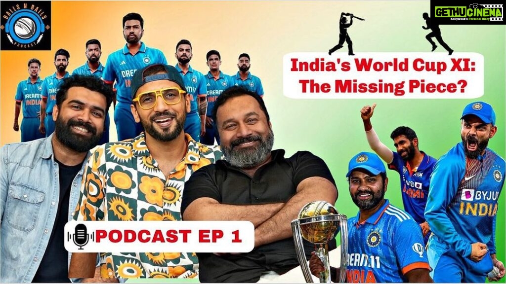 Punit Pathak Instagram - Link in the bio… go and watch now…Just 3 cricket lovers, talking seriously about cricket jokingly !