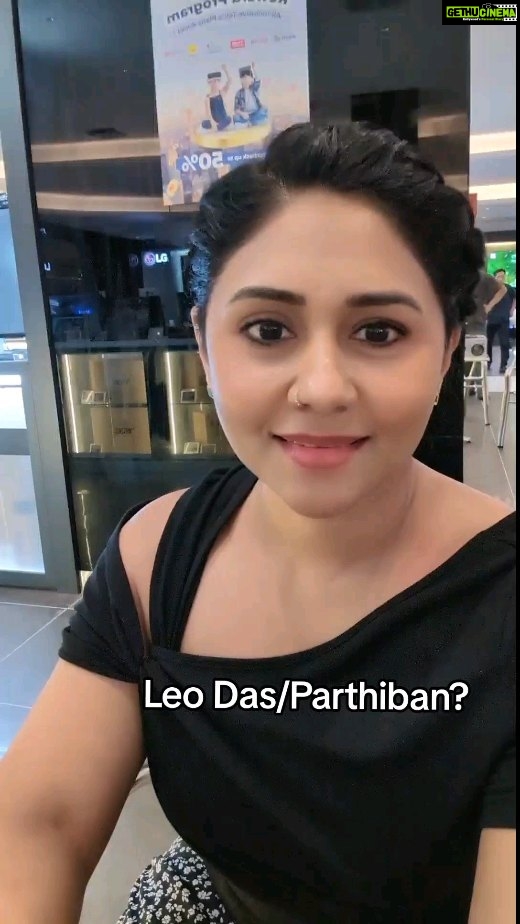 Punnagai Poo Gheetha Instagram - Leo Das or Parthiban? #Leo #Vijay Pavilion Bukit Jalil