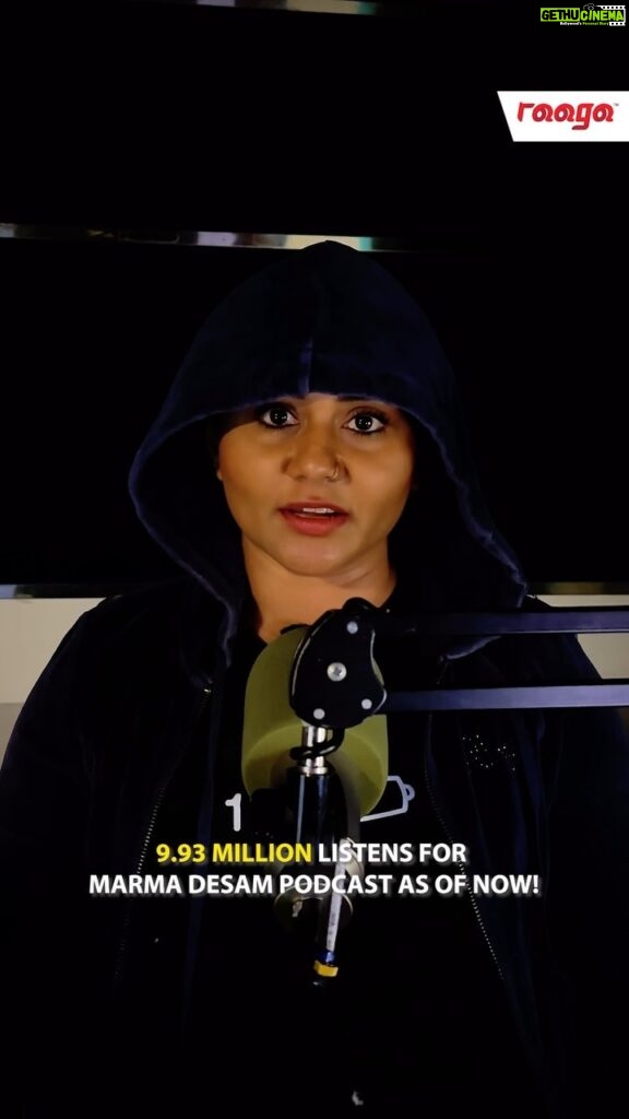 Punnagai Poo Gheetha Instagram - #RAAGAvilMarmaDesam hits 9.93 Million listens🔥And we are now on the road to 10 Million! @punnagaipoogheetha is back with her ghost story session. Tales about ghost hunting and haunted houses, to paranormal experience. Listen to the full Podcast on SYOK. It’s also available on Spotify, Apple Podcast & Google podcast. Download the SYOK App on Google Play & Apple App Store & HUAWEI App. #RoadTo10Million #RAAGA #syokcast