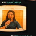 Punnagai Poo Gheetha Instagram - She has the act in the actor. Let's meet our Producer and Lead Actress - Punnagai Poo Gheetha! @vinaybharadwaj1 @punnagaipoogheetha @richardrishi @yashikaaannand #SilaNodigalil #PunnagaiPooGheetha #Producer #Actress #Film #Drama #Thriller Chennai, India