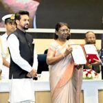 R. Madhavan Instagram – The day that etched Rocketry in Gold in all our lives.. 🥇
🚀🚀🚀

#gratitude #nationalaward #rocketrythenambieffect 

@actormaddy @msaru15 @kash_meera @officialsanjaybector @noureenkhan 

@tricolourfilms @varghesemoolan_pictures @27invest Vigyan Bhawan, New Delhi
