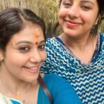 Rachana Narayanankutty Instagram - അങ്ങിനെ വീണ്ടും നല്ല രസകരങ്ങളായ രണ്ടു മൂന്ന് പരീക്ഷണങ്ങൾ കൂടി കഴിഞ്ഞ് ഞങ്ങൾ ഇന്ന് ഗുരുവായൂരപ്പനെ കൺകുളിർക്കേ കണ്ടു തൊഴുതു. രാധേ രാധേ 🙏🏼🤍 @bhagya_92 Guruvayur Temple ഗുരുവായൂർ ക്ഷേത്രം