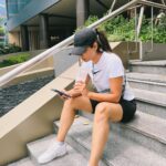 Rachel David Instagram – taking a break from running in your mind // 🏃🏻‍♀️
.
.
. Amari Bangkok