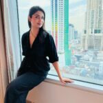 Rachel David Instagram - whatever you think the view is 🌈 . . . @amariwatergatebangkok
