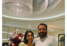Rachel David Instagram - Kaaval ♥️ @sureshgopi . . #kaaval