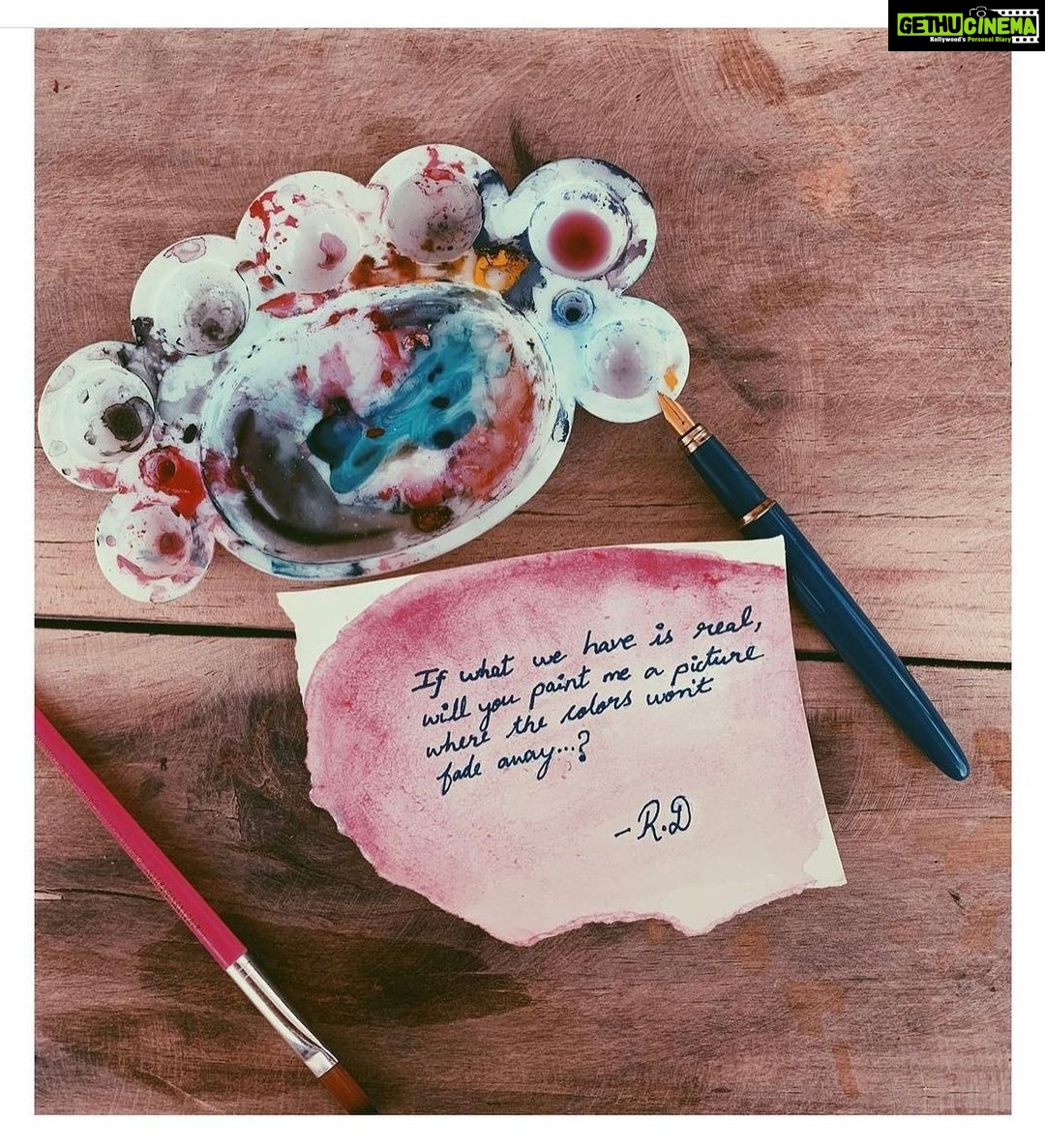 Rachel David Instagram - if what we have is real, will you paint me a picture where the colors won’t fade away..? 🍂