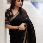Rachita Ram Instagram - I’m living my best life!🫶🏻 . . . Outfit @sithara_kudige Styling @varshini_janakiram Hair and Makeup @paramesh_hairstylist & @nageshmakeover09 Captured by @vasukikarkone