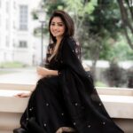 Rachita Ram Instagram - I’m living my best life!🫶🏻 . . . Outfit @sithara_kudige Styling @varshini_janakiram Hair and Makeup @paramesh_hairstylist & @nageshmakeover09 Captured by @vasukikarkone