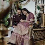 Radha Instagram - Throwback to the start day of this beautiful journey 💕💕💕 #engagement @karthika_nair9 @iromenon #RoHitchedKat 🎥 @makemydayphotography