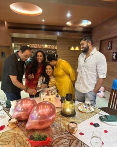 Radha Instagram - Youngest and most pampered, yet much responsible kid Happy Birthday my Jaan. The love we all have for you is immeasurable 😘😘

@thulasin