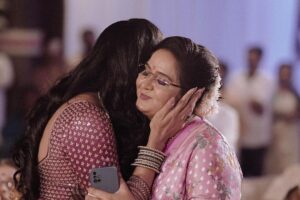 Radha Instagram - I couldn’t be more proud of the young woman we giving to a new family soon. May God richly bless you with a happy and successful married life. Can’t call myself lucky for being able to choose this beautiful family for you. As I believe the marriage is  about two families coming together. My heart is right now running with lots of mixed emotions. But the greater vibration is just your love and happiness. Karthu you are the best daughter any mother can wish for. You have been the best gift for our families. Thank you Love for this wonderful experience you have given me. 😘😘😘😘

 📸 @makemydayphotography