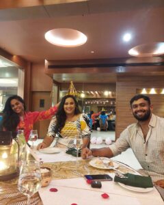 Radha Instagram - Youngest and most pampered, yet much responsible kid Happy Birthday my Jaan. The love we all have for you is immeasurable 😘😘

@thulasin