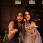 Radhika Madan Instagram – No one can mess with my @radhikamadan di 😡It was amazingggg meeting you  @radhikamadan di 🫶🏻✨
💜
@nimratofficial @radhikamadan @maddockfilms

#SajiniShindeKaViralVideo #NanaChiTaang #chahattewani #radhikamadan #promotion 

Releasing in cinemas on 27th October, 2023 Mumbai, Maharashtra