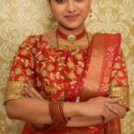 Radhika Muthukumar Instagram - ❣️ #siddhi #siddivinayak #radhikamuthukumar #dochutkisindoor #nazaratv #red #traditionalsaree Makeup by: @gautam_singh1989