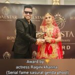 Ragini Khanna Instagram - Wonderful time with such a wonderful actress @raginikhanna ji 🥰❤️I can't express in words about you, there is no one like you ❤️ . . . . . . ##awards #award #music #love #film #awardwinning #fashion #winner #business #cinema #actor #art #photography #awardshow #design #movie #filmfestival #instagram #hollywood #events #party #actress #covid #instagood #comedy #redcarpet #winners #recognition #oscars #movies Udaipur - The City of Lakes