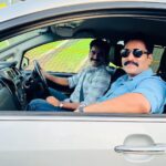 Rahman Instagram - Taking a different route! Loving every moment with a great team. through Alappuzha. On the sets of #1000plusbabies