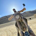 Rahman Instagram - Mad Max. Throwback Loved my wardrobe so much from my Hindi debut movie @ganapathpart_1 #ganapathpart1 #bollywood #mollywood #kollywood #tollywood #madmax #avtorslife #moviestar #keralagram #ladakh #actionfigures #chennaisuperkings #motorcycle #bikes #landscapephotography #iphone14promax #photography #silhouette #pose #flamingo #chill #rahmanism #allkeralarahmanfans #hollywood #madmax2 #furryfandom Lamayuru Monastery Ladakh, India