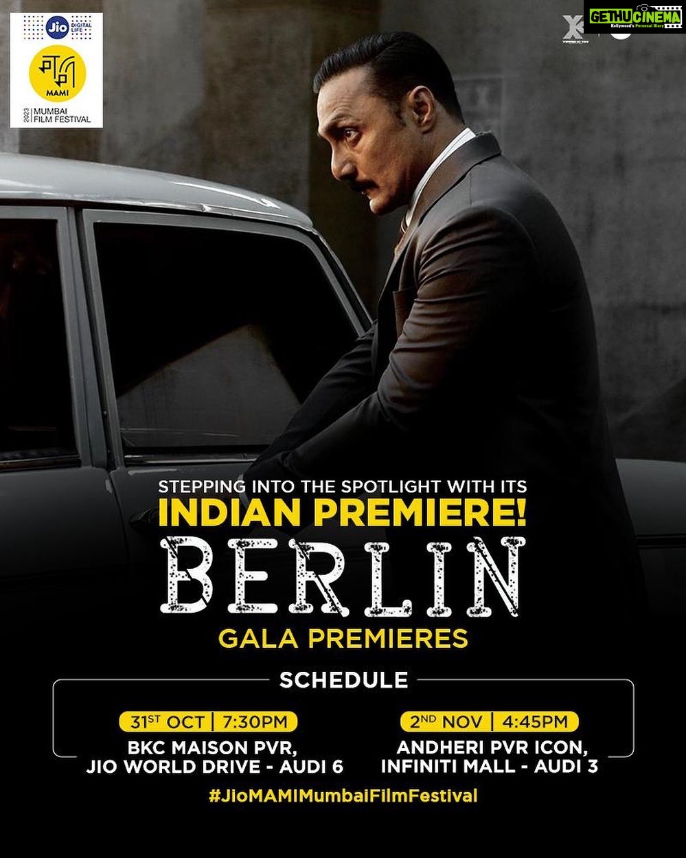 Rahul Bose Instagram - Delighted to announce that #Berlin continues its cinematic journey with its Indian premiere at the @mumbaifilmfestival Don’t miss it and book your tickets now. #JioMAMIMumbaiFilmFestival #MumbaiFilmFestival #JioMAMI2023 @aparshakti_khurana @ishwaksingh @ikabirbedi @goenkaanupriya @shariq_patel @zeestudiosofficial @atulsanalog @yippeekiyaymotionpictures @indiasigninghands @jigarmehta165 @ujjwalschopra @prashantsingh________ @joysengupta97 @deepak_qazir_kejriwal @nikolay.novomlinskiy @haresh_sharma24 @manishsharmaa @muskaan_mehtas @artistriteshsingh #NiteshPandey @shrivastavmanav @shree_nj @divvyanidhhi @irene.d.malik @k.music.composer @bypenaz @anthoruban @boloykumardoloi @mayankbawacasting @arpan.gaglani @vikramdahiya707 #SurekhaSrinivasan @rheankaula #RobertLang