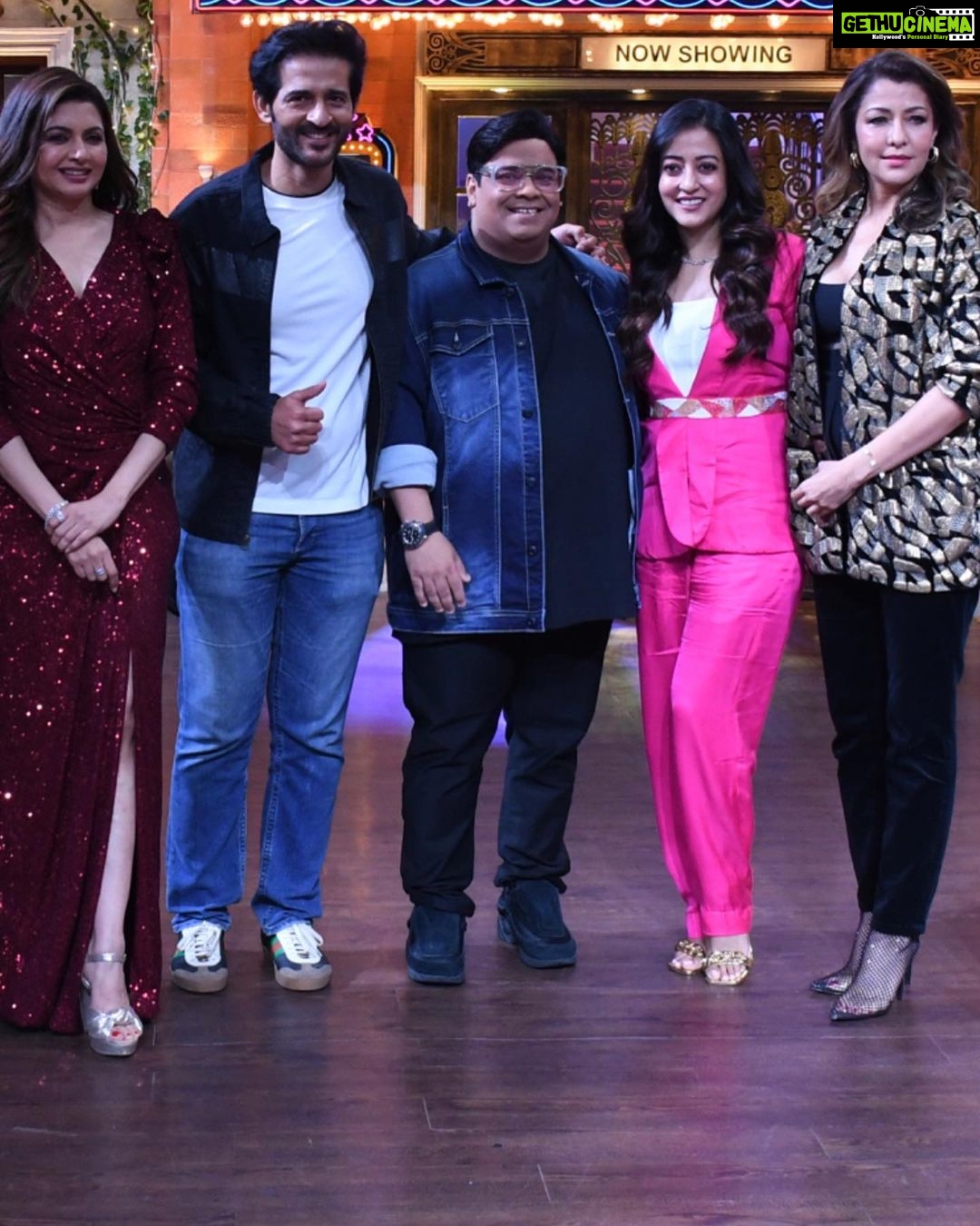 Raima Sen Instagram - #nriwives_greystories promotions on @_the_kapil_sharma_show tomorrow on @sonytvofficial Mumbai, Maharashtra