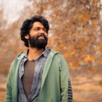 Rakshit Shetty Instagram - Imprinting the colours, richness and divinity of Kashmir in the mind's eye. Embracing some surreal moments as we continue shooting for #777Charlie ✨ PS: Photography by @darshankumar._